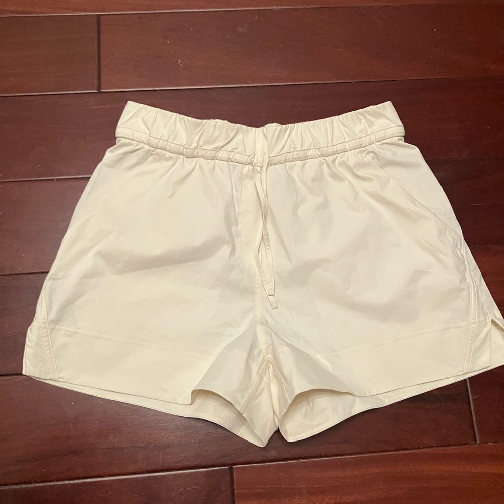 lululemon athletica Cream Athletic Shorts